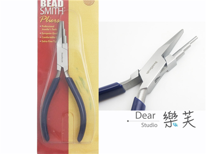 BEADSMITH尖嘴+ 三段圓柱鉗-PL48