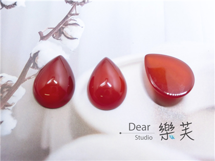 18x25mm水滴型蛋面紅瑪瑙