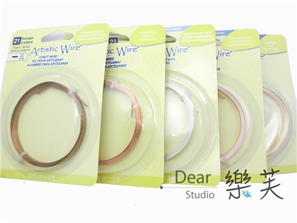 ARTISTIC WIRE 21#3mm扁線